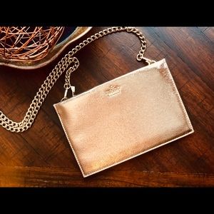 rose gold kate spade purse